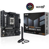 ASUS TUF GAMING B850M-E WIFI AMD B850 AM5 DDR5 Micro-ATX-Mainboard mit WLAN 6E und RGB-Beleuchtung