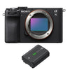 Sony Alpha A7C II schwarz – Gehäuse + Sony NP-FZ100 Lithium-Ionen-Akku