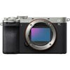 Sony Alpha A7C II Gehäuse in Silber + Sony NP-FZ100 Lithium-Ionen-Akku