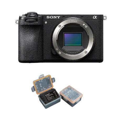Sony A6700 26 MP Gehäuse + 1 Kingma-Akku 2000 mAh (Sony NP-FZ100)