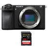 Spiegellose Kamera Sony a6700 + SanDisk 128 GB Extreme Pro SDXC UHS-II U3 300 MB/s