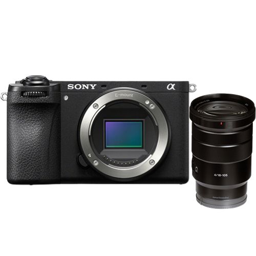 Spiegellose Kamera Sony a6700 + Sony E PZ 18–105 mm f/4 G OSS