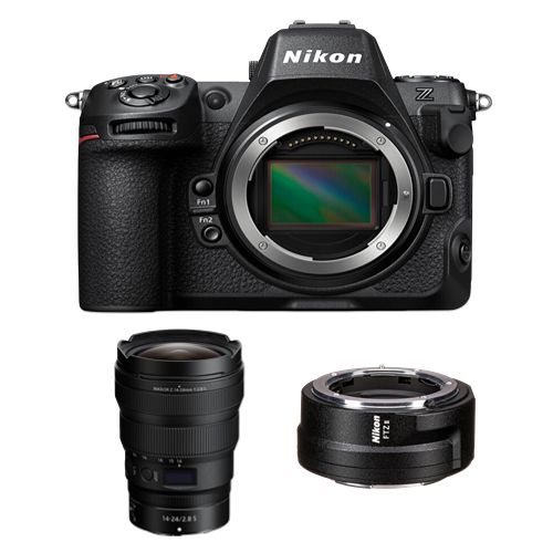 Nikon Z8 Gehäuse + Nikon FTZ II + Nikon Z 14–24 mm f/2,8 S NIKKOR