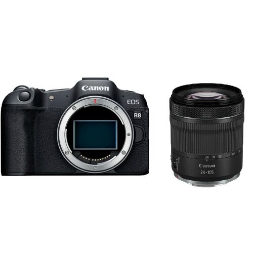 Canon EOS R8 Kamera + RF 24–105 mm f/4–7,1 IS STM Objektiv