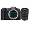 Canon EOS R8 Kamera + EF-EOS R-Bajonettadapter + Canon LP-E17 Akku + RF 24–70 mm f/2,8L IS USM