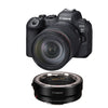 Canon EOS R6 II Kit mit RF 24–105 mm IS USM + EF-EOS R-Bajonettadapter