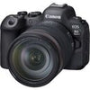 Canon EOS R6 II Kit mit RF 24–105 mm IS USM + EF-EOS R-Bajonettadapter