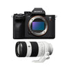 Kamera Sony A7R V + Sony FE 70–200 mm f/4 G OSS