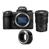 Nikon Z7 II-Set mit 24–120 mm-Objektiv + Nikon FTZ II-Adapter