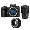 Nikon Z6 II Kit mit Z 24–120 mm f/4 S + Nikon FTZ II-Bajonettadapter