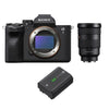 Sony Alpha A7 Mark IV + FE 24–70 mm f/2,8 GM + Akku NP-FZ100