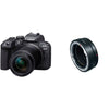 Canon EOS R10 + 18–150 mm F3,5–6,3 IS STM + EF-EOS-R-Adapter