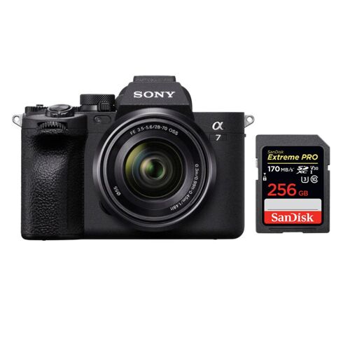 Sony Alpha A7 IV Kit 28–70 mm + SanDisk 256 GB Extreme PRO SDXC UHS-I U3 V30 200 MB/s