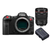 Canon EOS R5C-Gehäuse + RF 24–105 mm f/4L IS USM + Akku LP-E6NH