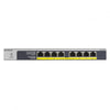 NETGEAR GS108LP Unmanaged Gigabit-Ethernet (10/100/1000) Power over Ethernet (PoE) 1U Schwarz, Grau