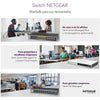 NETGEAR GS108LP Unmanaged Gigabit-Ethernet (10/100/1000) Power over Ethernet (PoE) 1U Schwarz, Grau