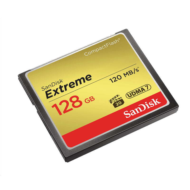 Extreme CompactFlash-Speicherkarte 128 GB