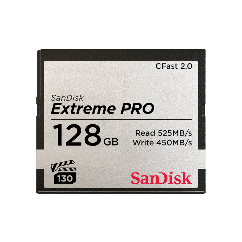 SanDisk Extreme Pro CFast 2.0-Speicherkarte – 128 GB