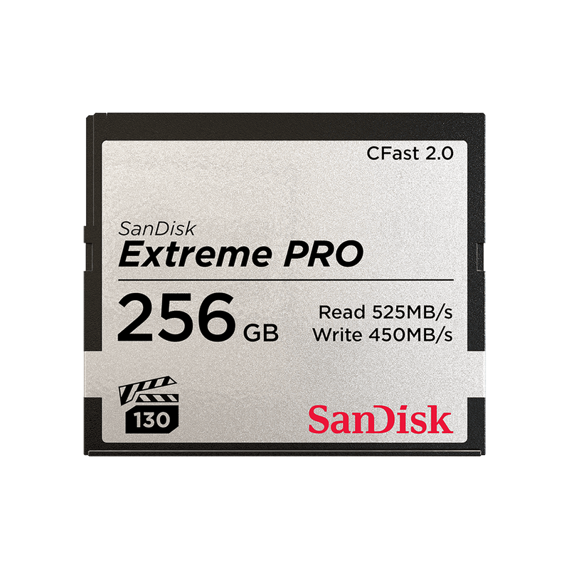 SanDisk Extreme Pro CFast 2.0-Speicherkarte – 256 GB
