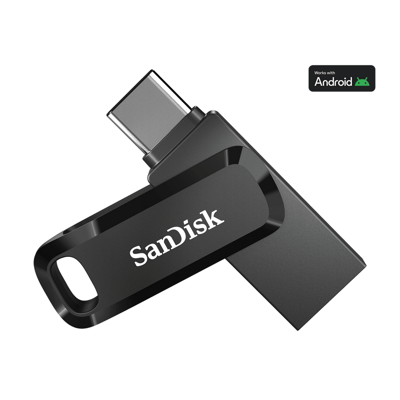 SanDisk Ultra Dual Drive Go USB Typ C 512 GB Schwarz