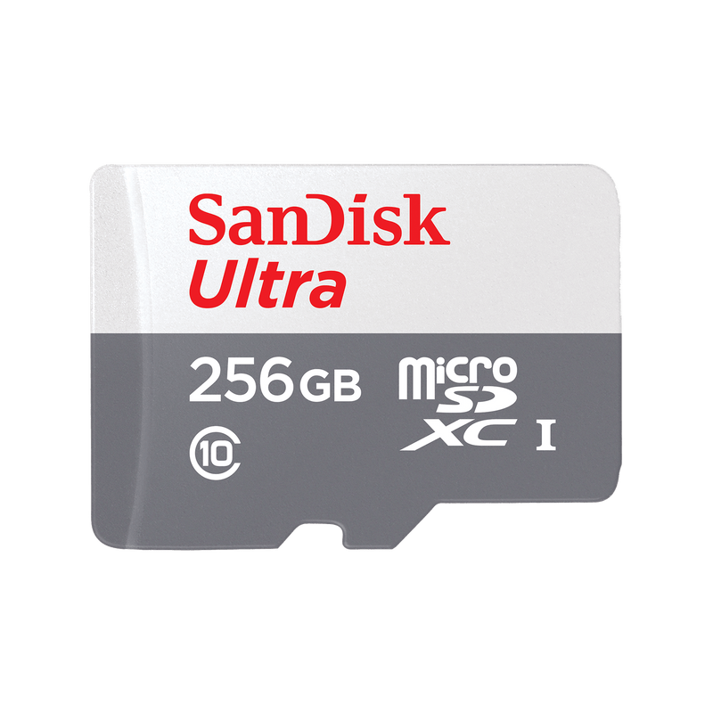SanDisk Ultra® microSDXC™ UHS-I-Karte mit Adapter – 256 GB