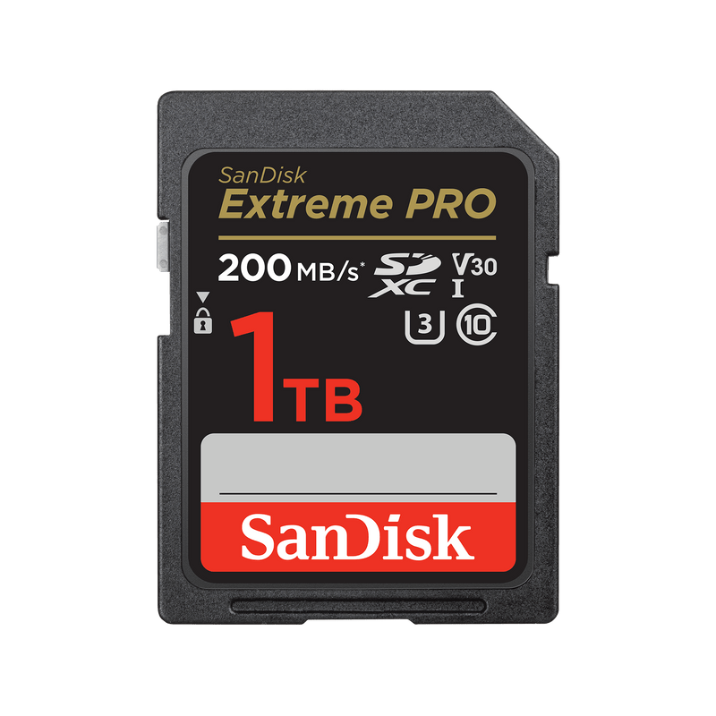SanDisk Extreme PRO® SDHC™- und SDXC™-UHS-I-Karte – 1 TB