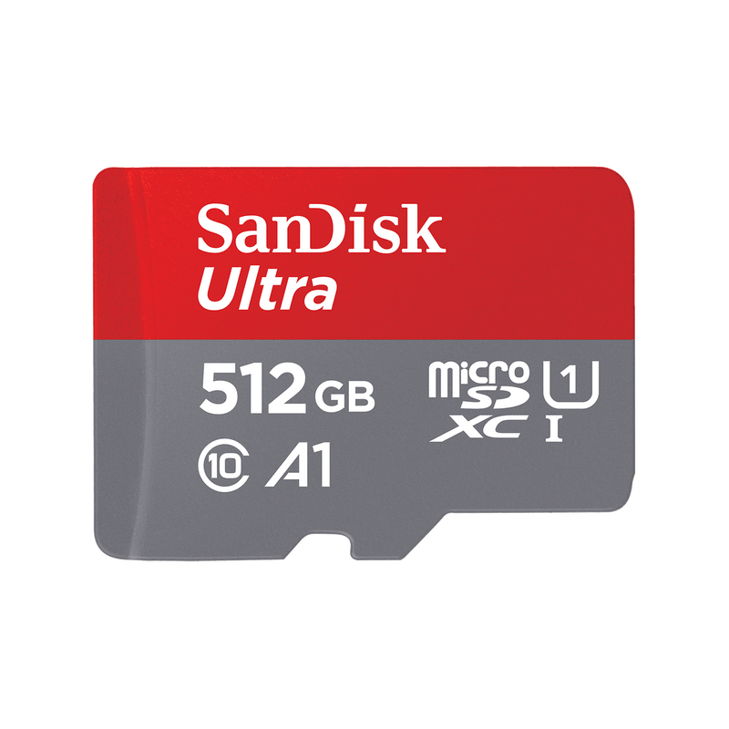 SanDisk Ultra® microSDXC™ UHS-I-Karte mit Adapter – 512 GB
