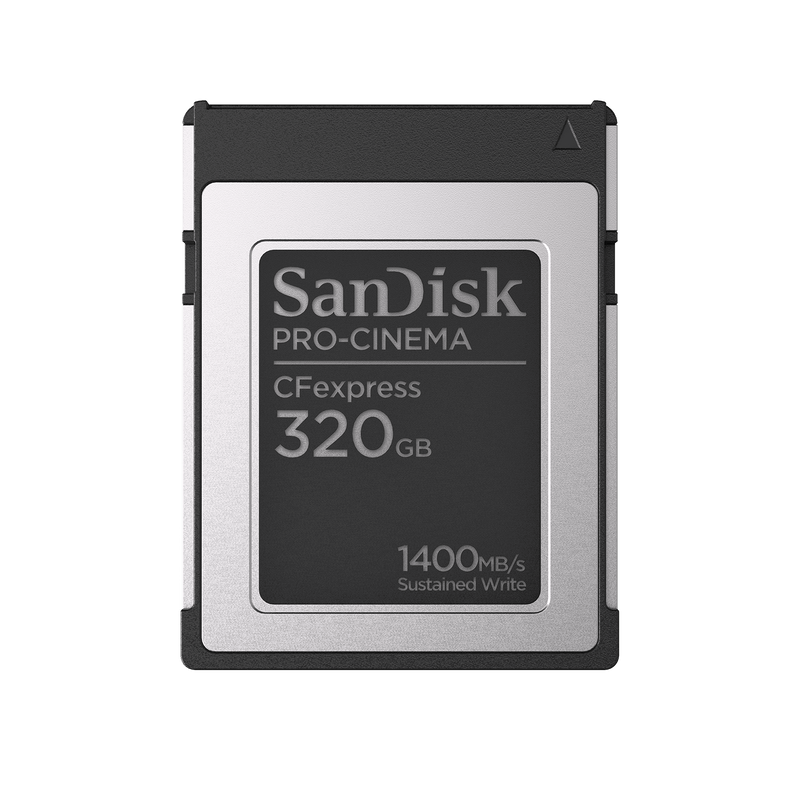 320 GB GL – SanDisk PRO-CINEMA CFexpress™ Typ B-Karte