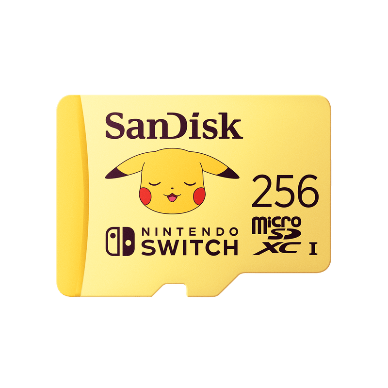 SanDisk Pokémon™ Pikachu microSD™-Karte – 256 GB