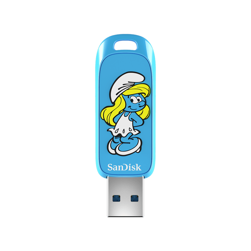 SanDisk Smurf USB-Stick, Smurfette-Edition – 256 GB