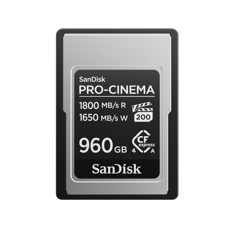 SanDisk PRO-CINEMA CFexpress Typ A-Karte – 960 GB