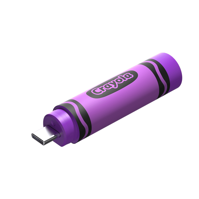 SANDISK Crayola USB-C-Stick – Vivid Violett, 128 GB