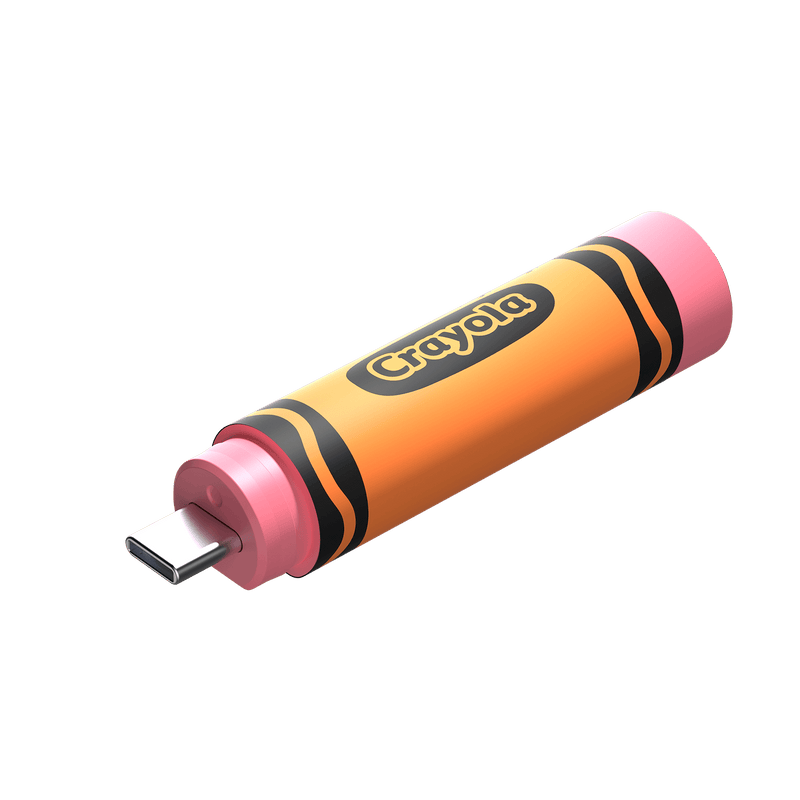 SANDISK Crayola USB-C-Stick – Mango Tango 256 GB
