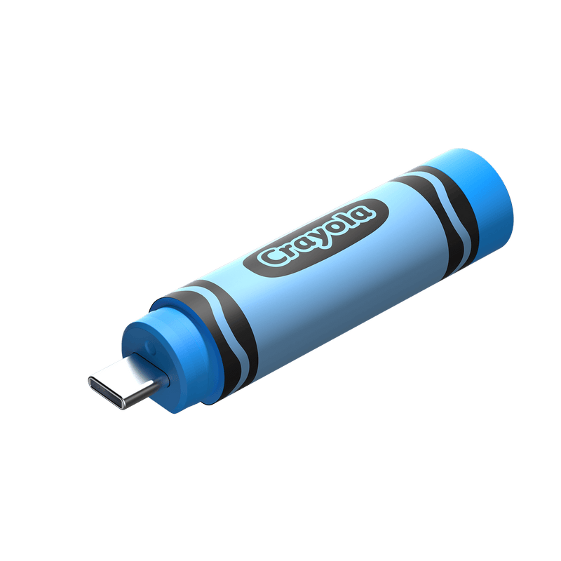 SANDISK Crayola USB-C-Stick – Cerulean Blau, 256 GB