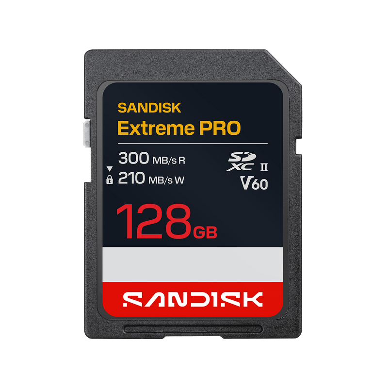 SANDISK Extreme PRO SDXC™ UHS-II V60-Karte – 128 GB