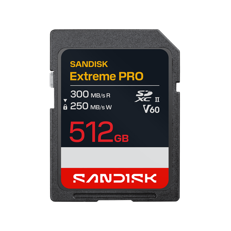 SANDISK Extreme PRO SDXC™ UHS-II V60-Karte – 512 GB