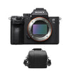 SONY Alpha A7 III Hybridkamera mit 24,2 Megapixel, Gehäuse + Tasche