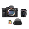 Sony Alpha 7R III (A7R III) 42,4 Megapixel + SEL 55 mm F1,8 ZA + 64 GB SD-Karte + Kameratasche