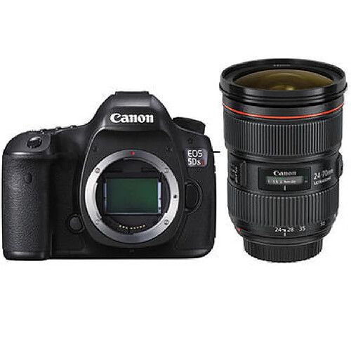CANON EOS 5DS R 50,6 Megapixel + EF-Objektiv 24–70 mm F2,8L II USM