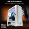 PcCom Ready AMD Ryzen 7 5800X / 32 GB / 1 TB SSD / RTX 4060 Ti + Windows 11 Home – Weiß