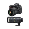 NIKON D750-Set mit AF-S 24–120 mm f/4G ED VR + AF-S 70–200 mm f/2,8G ED VR II