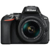 Nikon D5600 Spiegelreflexkamera-Set, 24,2 MP, CMOS-Sensor, 6000 x 4000, schwarz