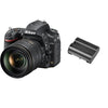 NIKON D750 Spiegelreflexkamera, 24,3 Megapixel, Kit mit AF-S 24–120 mm F4G ED VR + EN-EL15A-Akku