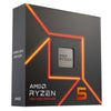 AMD Ryzen 5 7600X Prozessor, 6 Kerne, 4,7 GHz Basistakt, 5,3 GHz Turbo, integrierte Radeon-Grafikkarte, Übertaktung