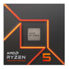 AMD Ryzen 5 7600X Prozessor, 6 Kerne, 4,7 GHz Basistakt, 5,3 GHz Turbo, integrierte Radeon-Grafikkarte, Übertaktung