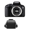 CANON EOS 800D Spiegelreflexkamera mit 24,2 Megapixel + Kameratasche
