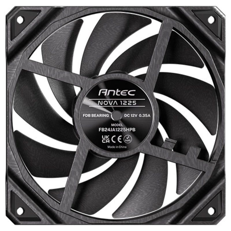 Gehäuselüfter Antec Nova 3er-Pack 12 cm Schwarz Gehäuselüfter Antec Nova 3er-Pack 12 cm Schwarz