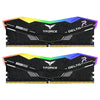 Arbeitsspeicher RAM Team Group T-Force Deltaα RGB 32 GB 2x16 GB DDR5 6000 MHz CL30 AMD EXPO Schwarz