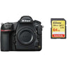 NIKON D850 Spiegelreflexkamera, 20,9 Megapixel, Gehäuse + 64-GB-SD-Karte