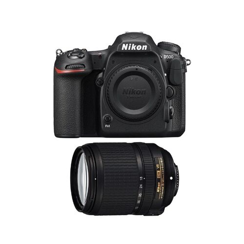 NIKON D500 Spiegelreflexkamera mit 20,9 Megapixel + Objektiv AF-S 18–140 mm F3,5–5,6G ED VR DX
